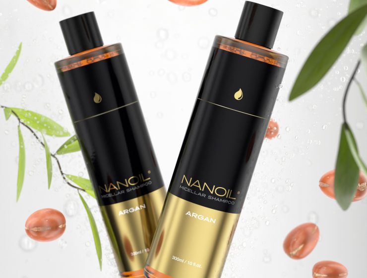 shampoo micellare olio di argan Nanoil
