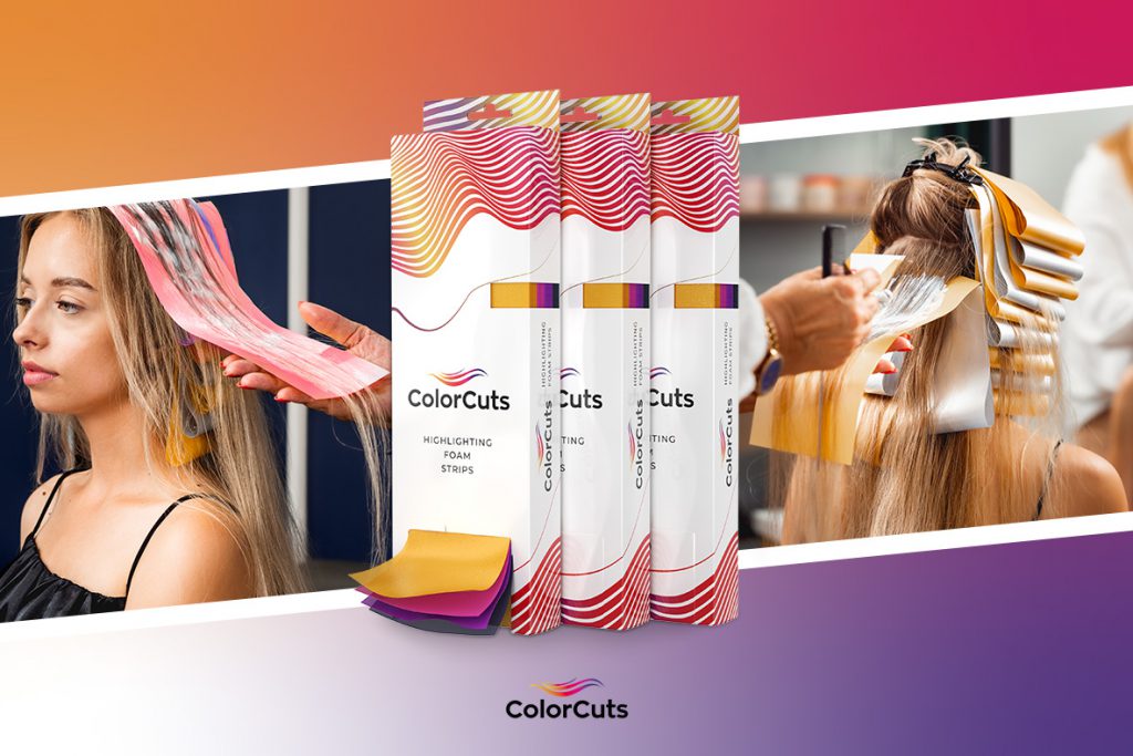 cartine in schiuma per tinta ColorCuts