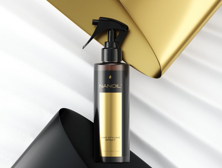 spray per migliorare la gestibilità dei capelli nanoil