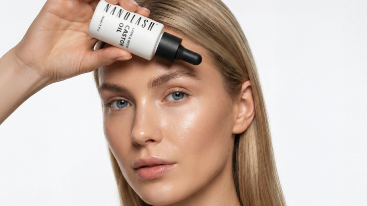 nanolash sopracciglia olio di ricino