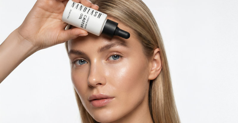 nanolash sopracciglia olio di ricino